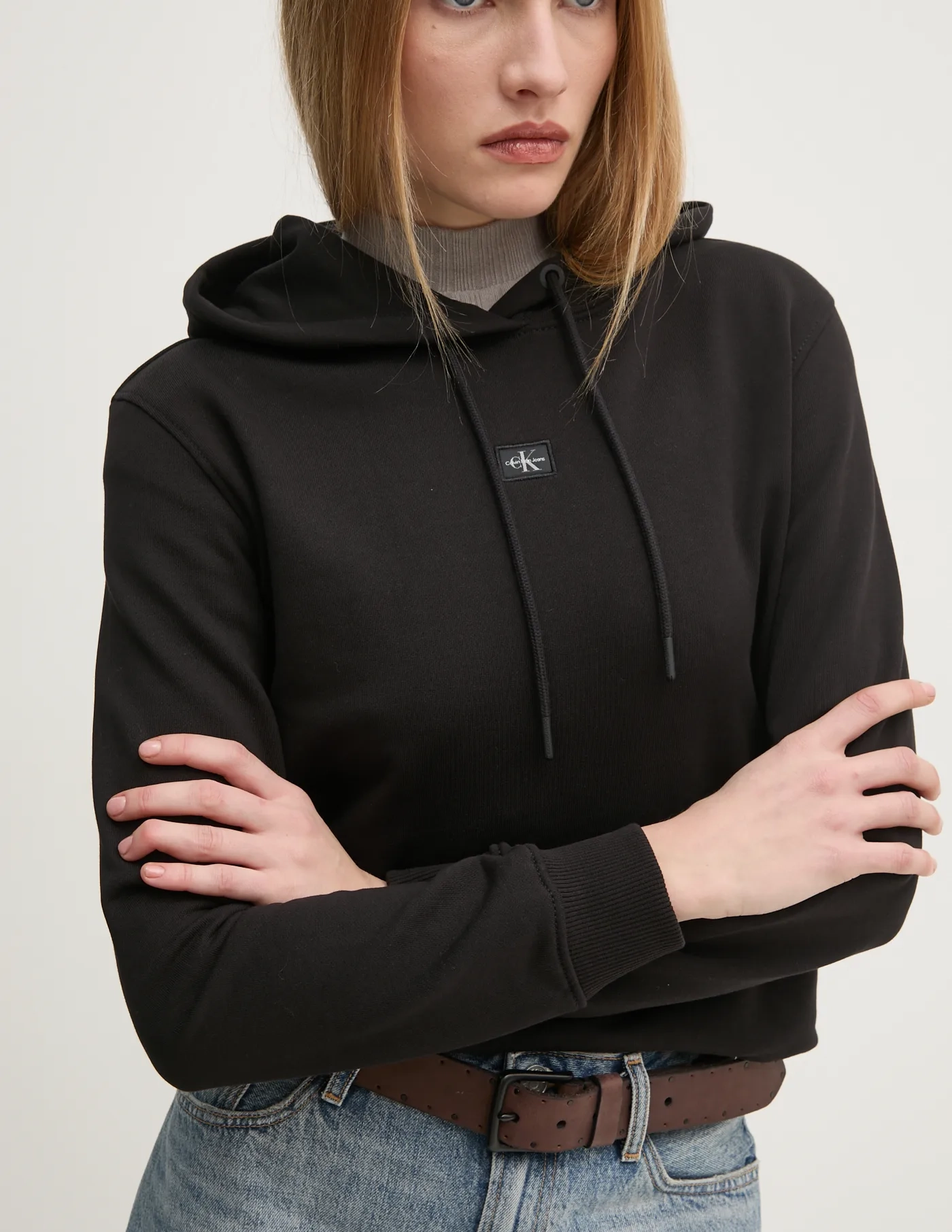 Хлопковая толстовка Calvin Klein Jeans, черный
Хлопковая толстовка Calvin Klein Jeans, черный
