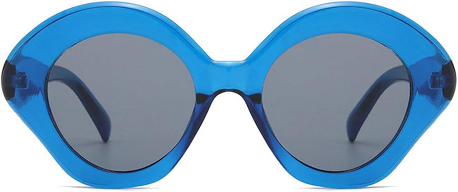 COTIA Модные солнцезащитные очки в форме «кошачий глаз» неправильной формы для женщин и мужчин, ретро, овальные, в стиле Y2K, панк, популярные, в стиле «конфетный тренд», Blue
COTIA Модные солнцезащитные очки в форме «кошачий глаз» неправильной формы для женщин и мужчин, ретро, овальные, в стиле Y2K, панк, популярные, в стиле «конфетный тренд», Blue