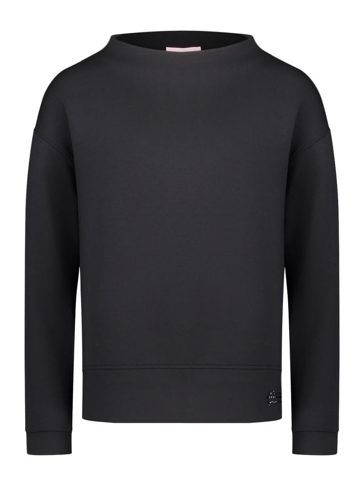 Черная толстовка с воротником-стойкой Betty Barclay
Черная толстовка с воротником-стойкой Betty Barclay