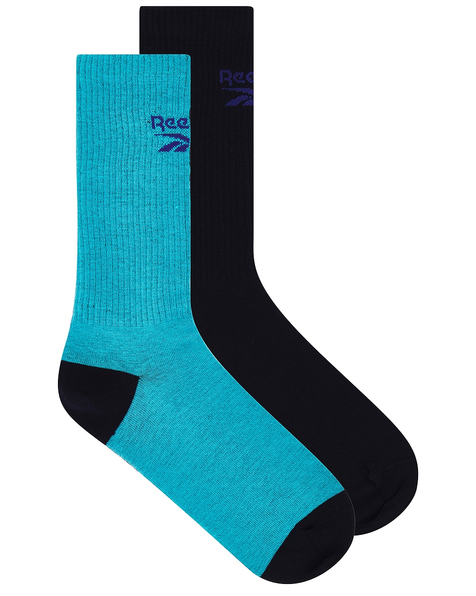 Носки Reebok из коллаборации с Reebok BOTTER, цвет Navy & Aqua
Носки Reebok из коллаборации с Reebok BOTTER, цвет Navy & Aqua