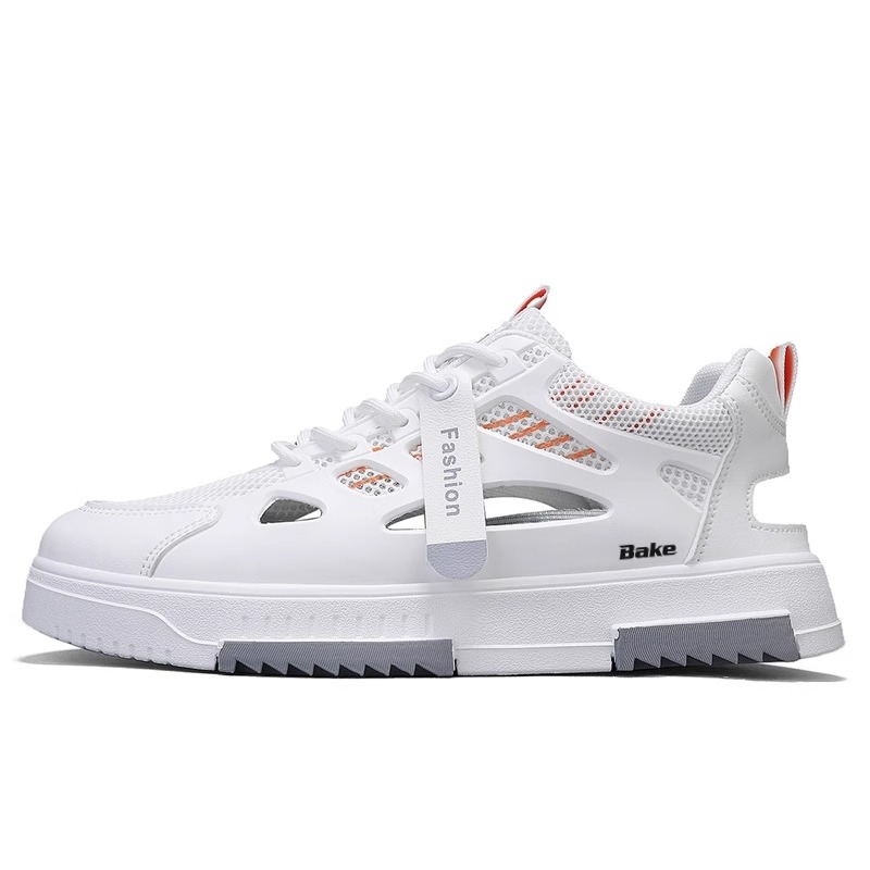 BAKE Скользоустойчивые износостойкие дышащие мужские скейтерские кеды лоу-топ бело-серые, цвет White Gray
BAKE Скользоустойчивые износостойкие дышащие мужские скейтерские кеды лоу-топ бело-серые, цвет White Gray