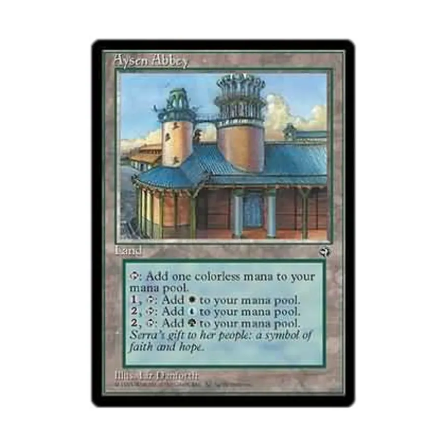 CCG Айсен Эбби (В), MTG - Homelands
CCG Айсен Эбби (В), MTG - Homelands