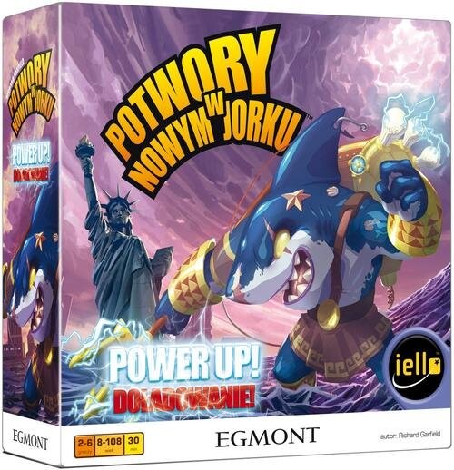 Power Up Monsters в Нью-Йорке, игра для вечеринок, Эгмонт Egmont
Power Up Monsters в Нью-Йорке, игра для вечеринок, Эгмонт Egmont