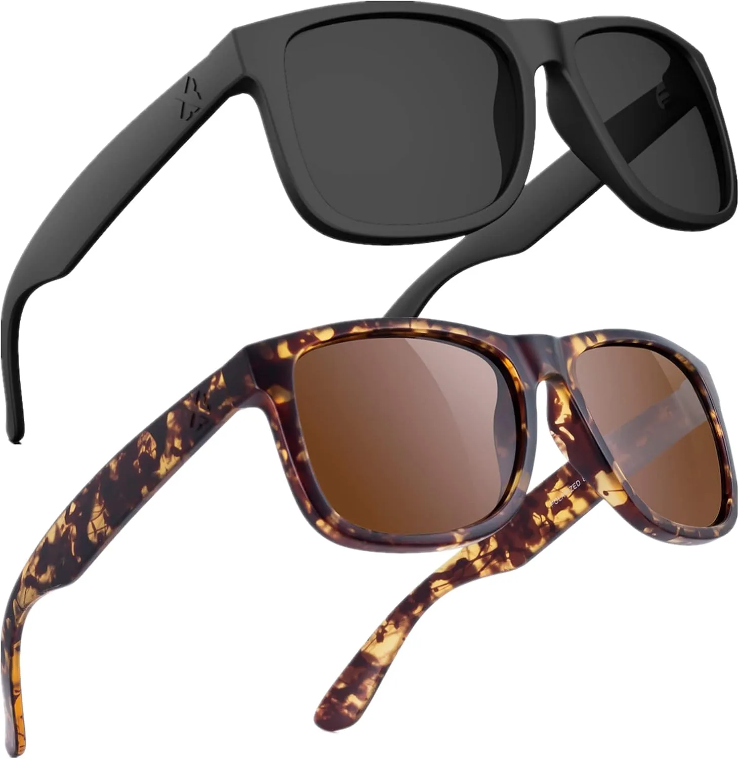 Поляризованные солнцезащитные очки MAXJULI для мужчин и женщин, прямоугольные солнцезащитные очки с защитой от УФ-излучения 8806, 2 Pack(black/Gray+black/Leopard)
Поляризованные солнцезащитные очки MAXJULI для мужчин и женщин, прямоугольные солнцезащитные очки с защитой от УФ-излучения 8806, 2 Pack(black/Gray+black/Leopard)