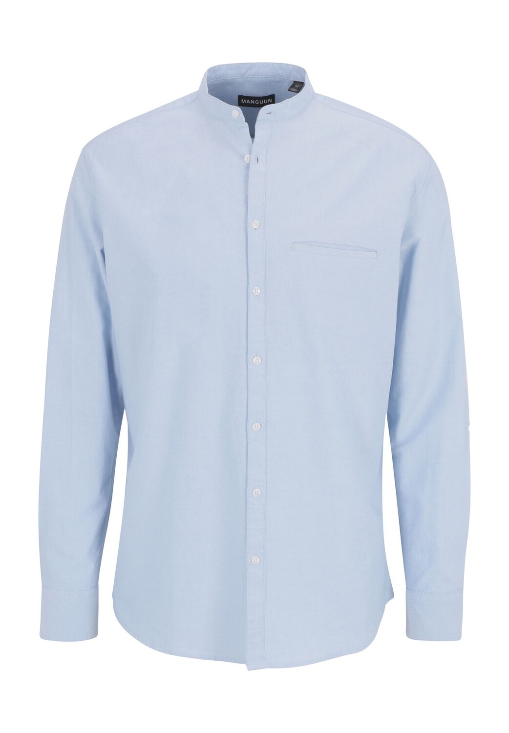 Рубашка повседневная, стандартного кроя, рукав 1/1, воротник стойка, мужская Manguun, цвет Hellblau
Рубашка повседневная, стандартного кроя, рукав 1/1, воротник стойка, мужская Manguun, цвет Hellblau