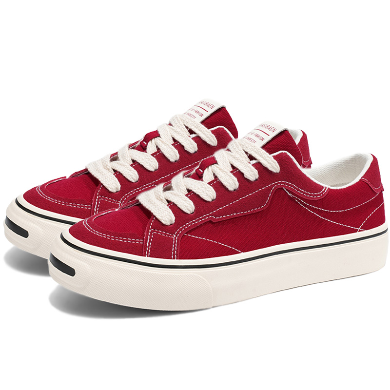 Medd Красные мужские низкие кеды из холста, цвет Red
Medd Красные мужские низкие кеды из холста, цвет Red