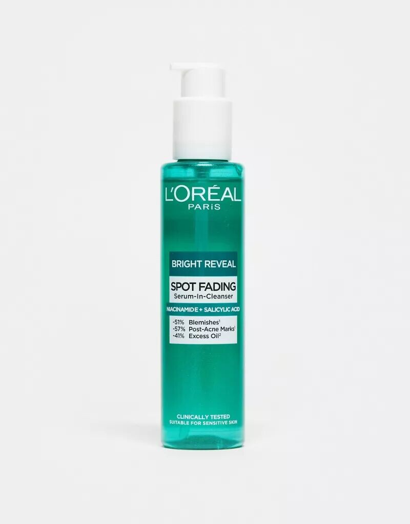 L'Oréal Paris Bright Reveal Spot Fading Serum-In-Cleanser Тоник для лица 150 мл L'Oreal, Зеленый, L'Oréal Paris Bright Reveal Spot Fading Serum-In-Cleanser Тоник для лица 150 мл L'Oreal
L'Oréal Paris Bright Reveal Spot Fading Serum-In-Cleanser Тоник для лица 150 мл L'Oreal, Зеленый, L'Oréal Paris Bright Reveal Spot Fading Serum-In-Cleanser Тоник для лица 150 мл L'Oreal