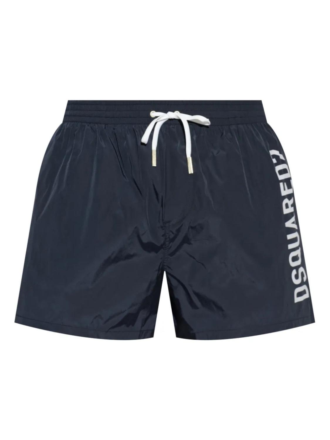 DSQUARED2 плавки-шорты с логотипом, синий
DSQUARED2 плавки-шорты с логотипом, синий