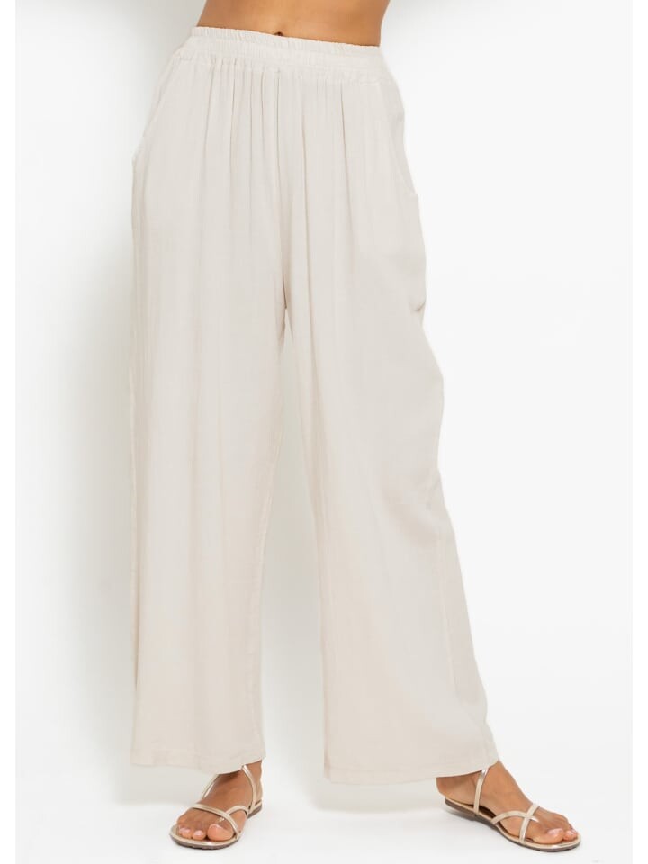 Тканевые брюки SASSYCLASSY, бежевый
Тканевые брюки SASSYCLASSY, бежевый