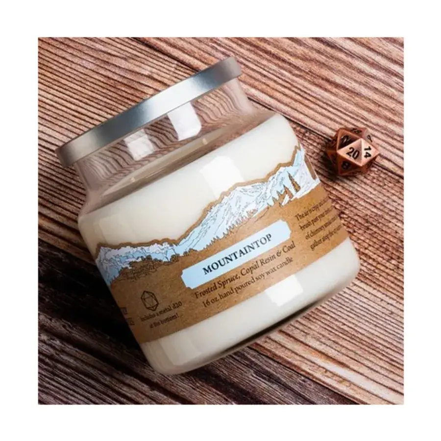 16 унций. вершина горы, Fantasy RPG Candles (Cantrip Candles)
16 унций. вершина горы, Fantasy RPG Candles (Cantrip Candles)