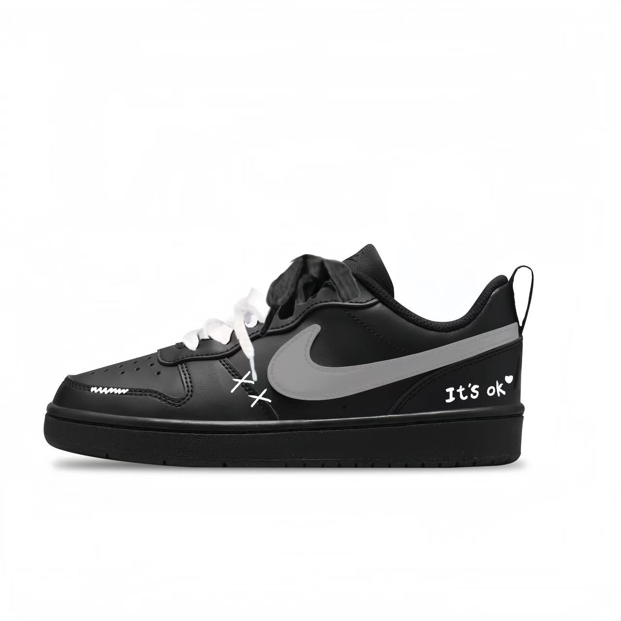 Court Borough OK кеды для скейтбординга детские с противоскользящим покрытием, устойчивые к истиранию, низкие Nike, черный
Court Borough OK кеды для скейтбординга детские с противоскользящим покрытием, устойчивые к истиранию, низкие Nike, черный