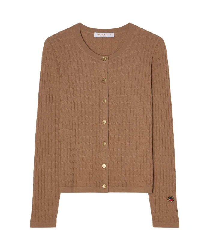 Кардиган Агнес Busnel, коричневый
Кардиган Агнес Busnel, коричневый
