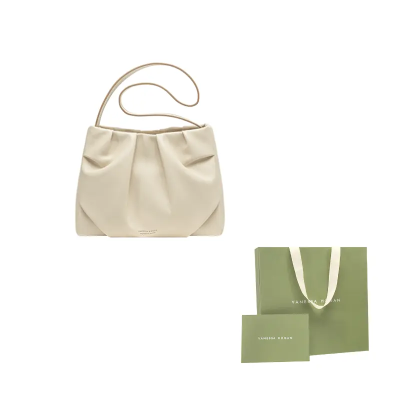VANESSA HOGAN Классическая кожаная сумка через плечо, Ecru
VANESSA HOGAN Классическая кожаная сумка через плечо, Ecru