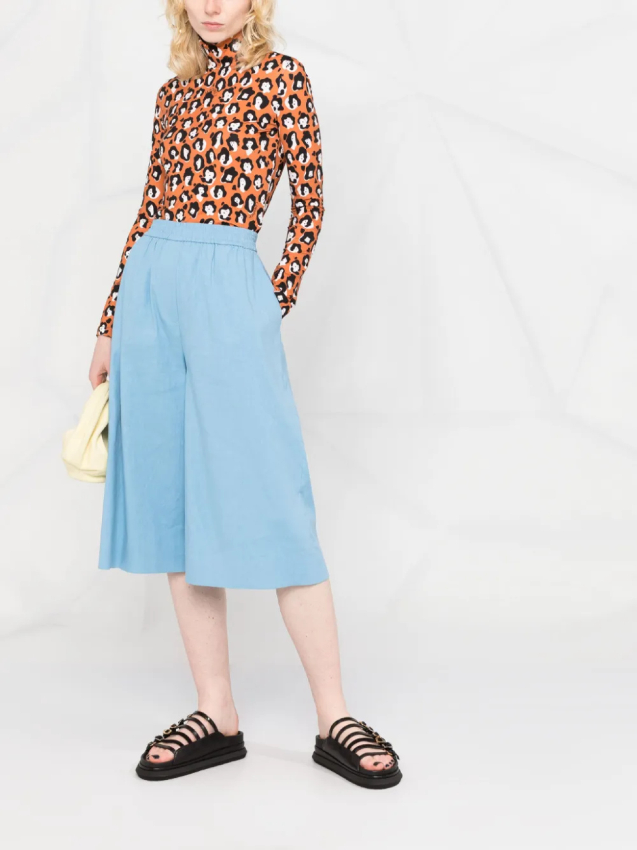 La DoubleJ водолазка с принтом, оранжевый
La DoubleJ водолазка с принтом, оранжевый