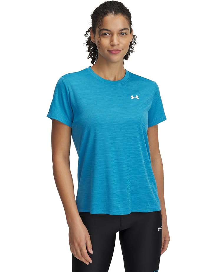 Женская футболка Under Armour Tech Textured, Ether Blue/White
Женская футболка Under Armour Tech Textured, Ether Blue/White