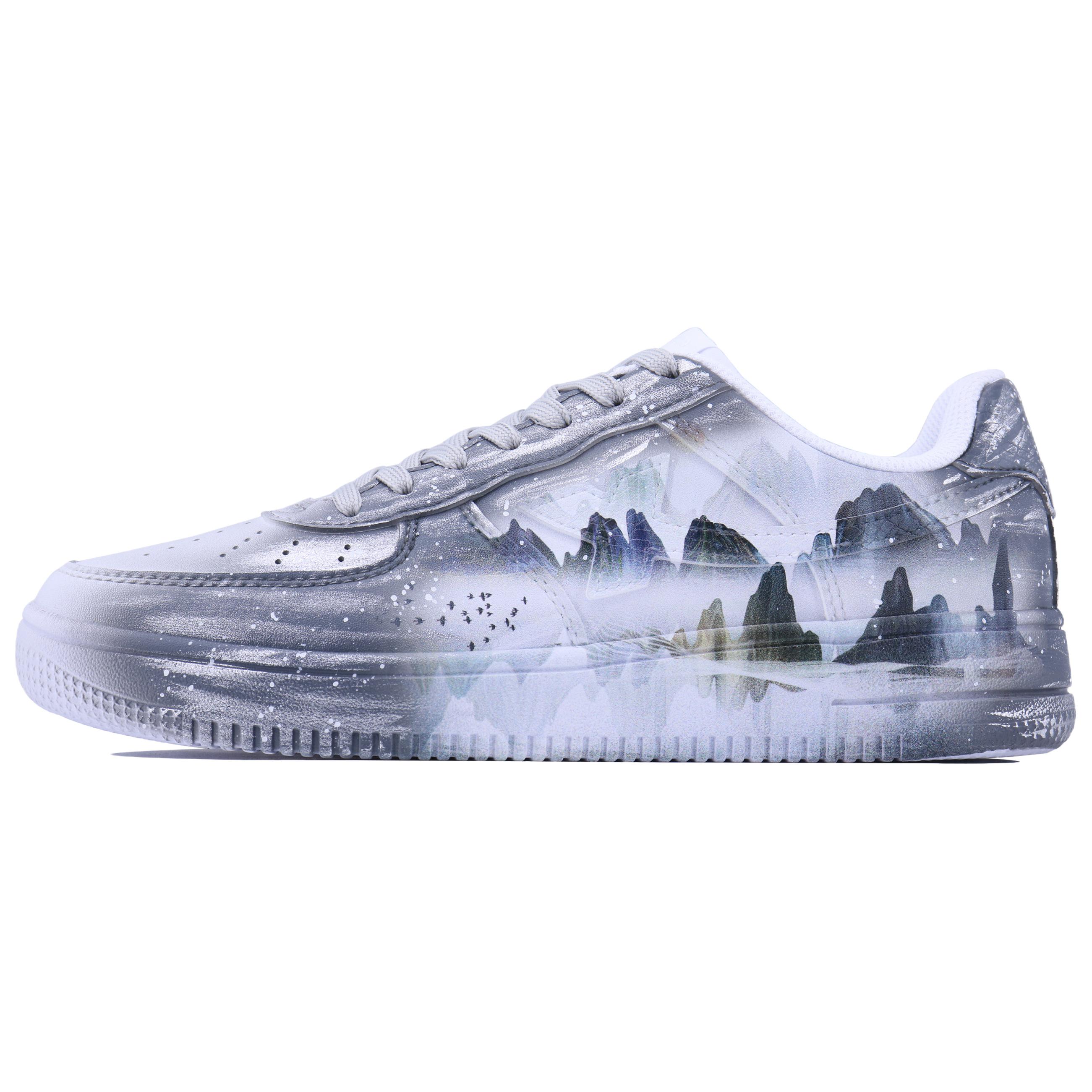 Кроссовки Air Force One с низким верхом, противоскользящие и износостойкие, дышащие, мужские, для скейтбординга, серебристые XTEP, Silver
Кроссовки Air Force One с низким верхом, противоскользящие и износостойкие, дышащие, мужские, для скейтбординга, серебристые XTEP, Silver