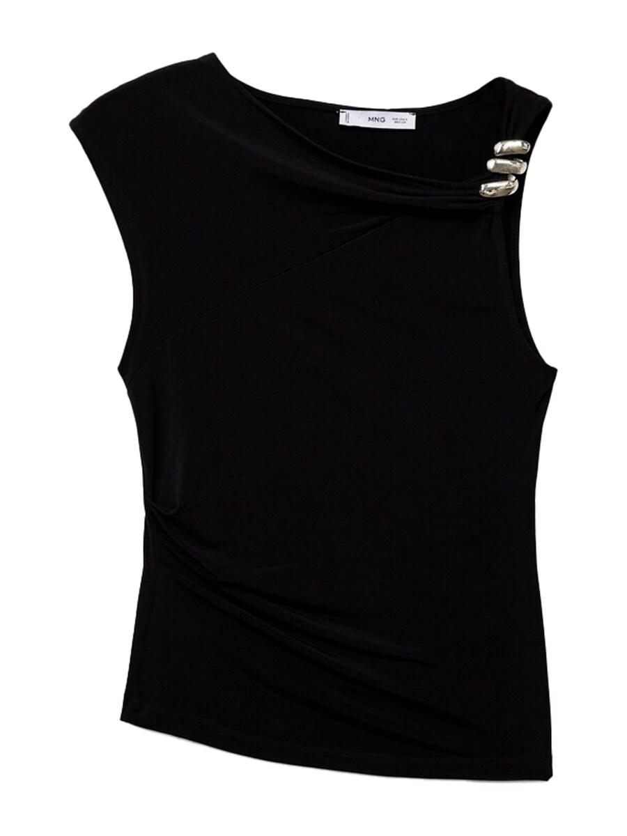 Топ MANGO MELI, черный
Топ MANGO MELI, черный