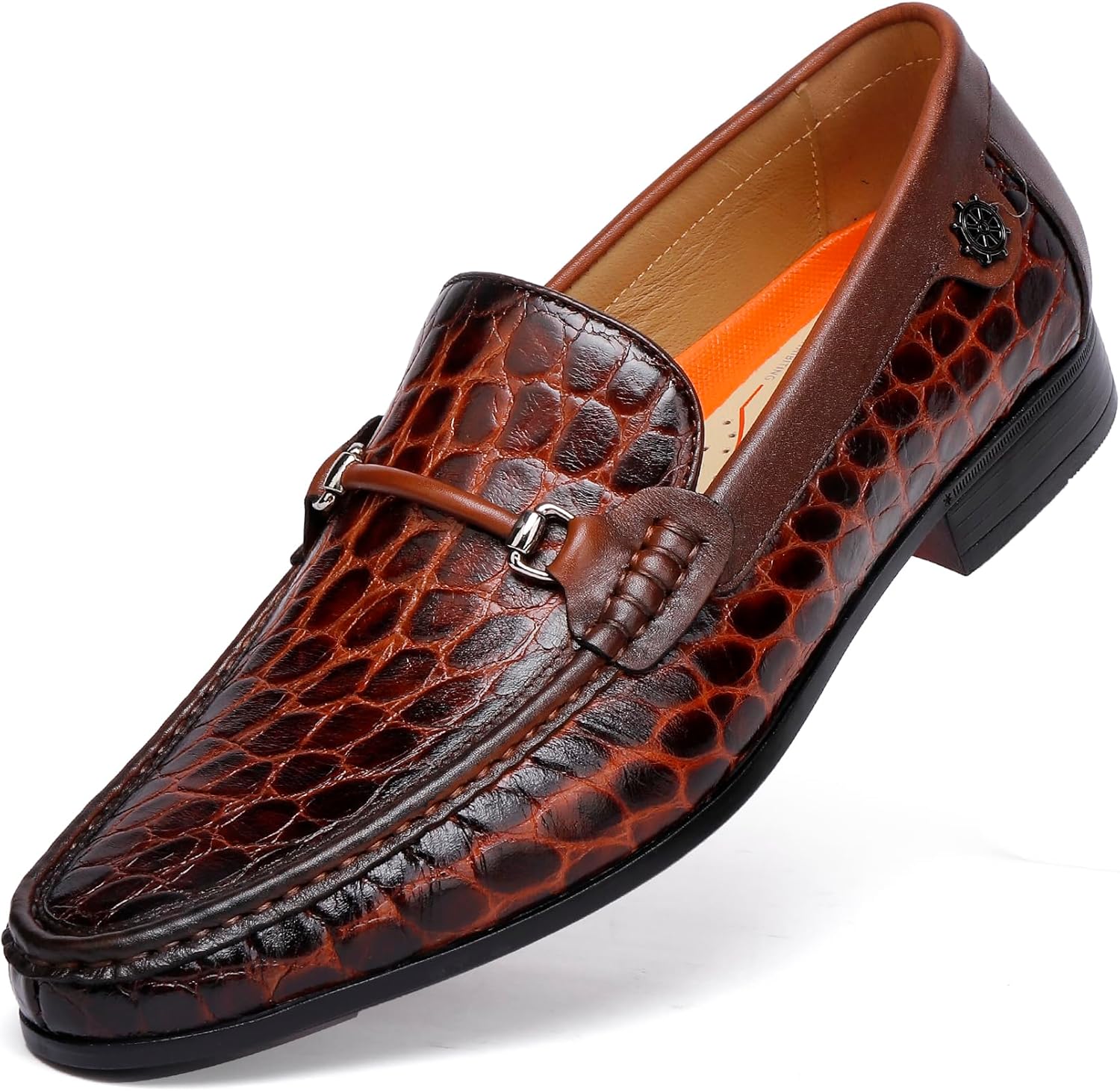 Мужские туфли с пряжкой, лоферы, классические кожаные деловые туфли, формальные лоферы без шнурков, пуговичные лоферы Generic, коричневый
Мужские туфли с пряжкой, лоферы, классические кожаные деловые туфли, формальные лоферы без шнурков, пуговичные лоферы Generic, коричневый