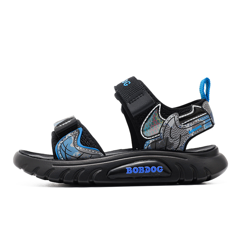 Детские сандалии с низким верхом, нескользящие, износостойкие, дышащие BOBDOG, черный/синий
Детские сандалии с низким верхом, нескользящие, износостойкие, дышащие BOBDOG, черный/синий