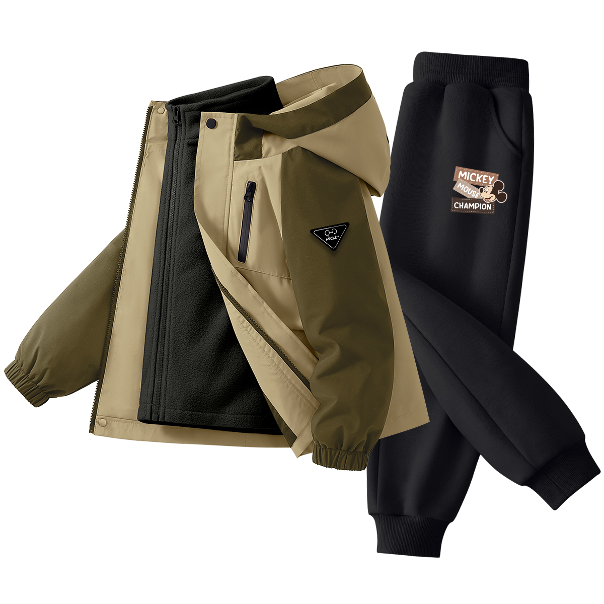 Детская повседневная спортивная одежда Disney, черный
Детская повседневная спортивная одежда Disney, черный