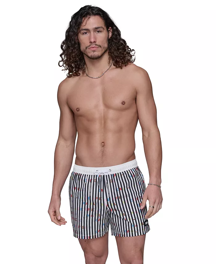 Мужские классические быстросохнущие плавки 5" с внутренними шортами-боксерами KARL LAGERFELD PARIS, мультиколор
Мужские классические быстросохнущие плавки 5" с внутренними шортами-боксерами KARL LAGERFELD PARIS, мультиколор