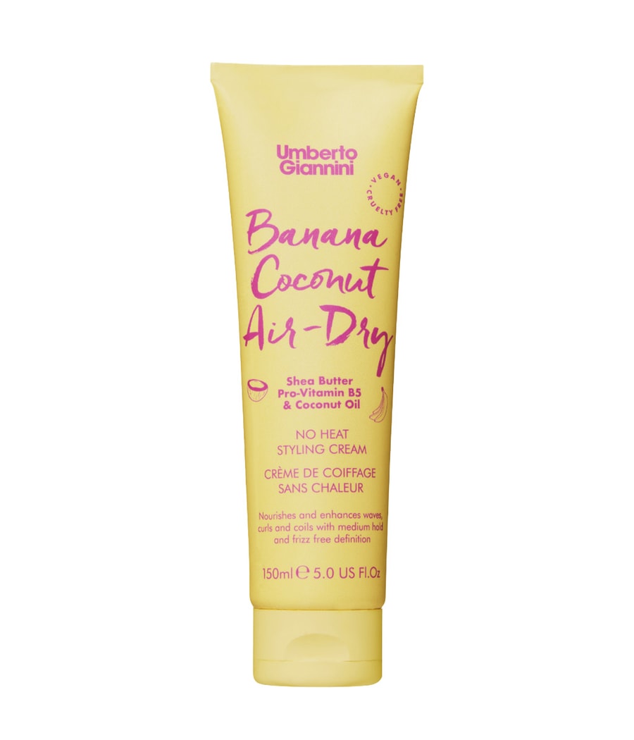 Крем для волос Umberto Giannini Banana Butter Banana Coconut Air-Dry Cream, 150 ml
Крем для волос Umberto Giannini Banana Butter Banana Coconut Air-Dry Cream, 150 ml