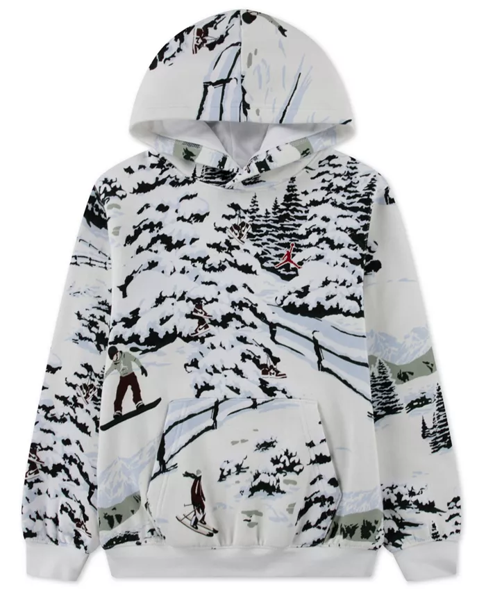 Бруклинская праздничная худи с длинным рукавом для мальчиков 8-20 лет с принтом Jordan, белый
Бруклинская праздничная худи с длинным рукавом для мальчиков 8-20 лет с принтом Jordan, белый