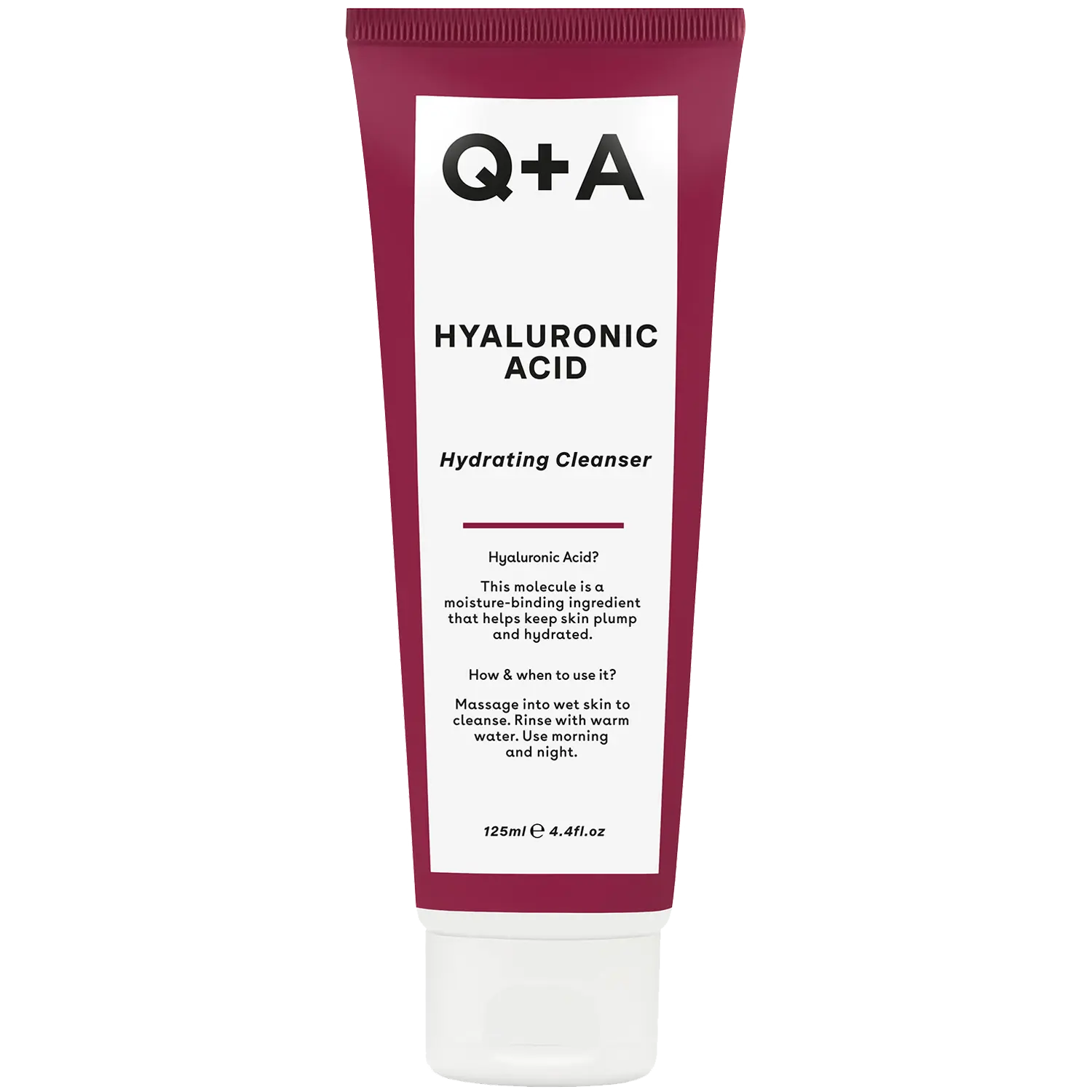 Q+A Hyaluronic Acid гель для умывания лица, 125 мл
Q+A Hyaluronic Acid гель для умывания лица, 125 мл