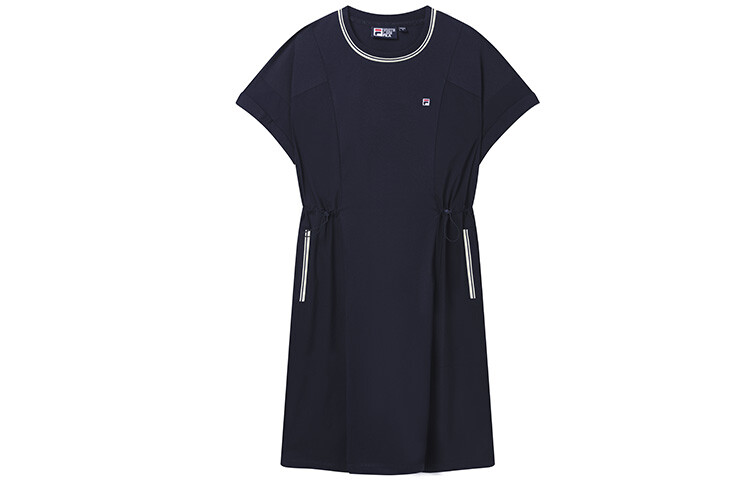 Платье с короткими рукавами женское темно-синее Fila
Платье с короткими рукавами женское темно-синее Fila