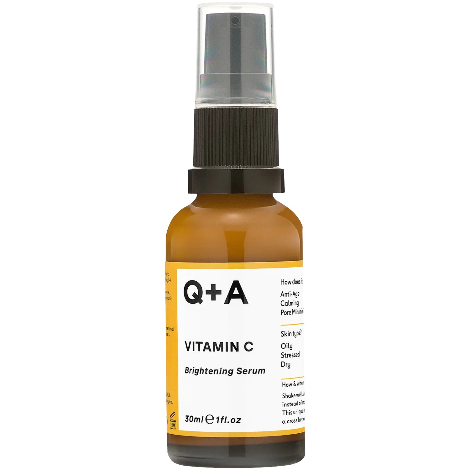 Q+A Vitamin C сыворотка для лица, 30 мл
Q+A Vitamin C сыворотка для лица, 30 мл