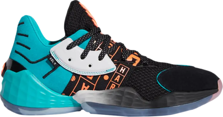 Кроссовки Adidas Harden Vol. 4 'Geek Up', черный
Кроссовки Adidas Harden Vol. 4 'Geek Up', черный