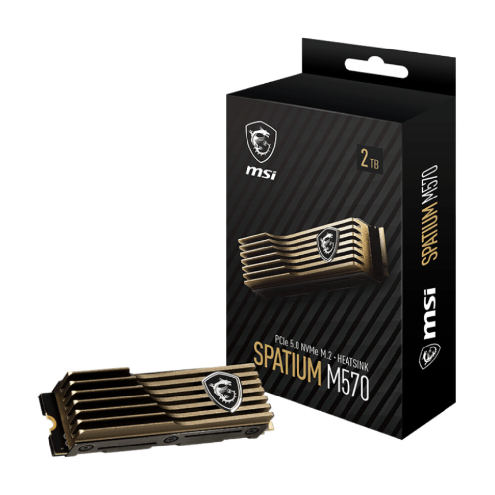 Внутренний накопитель SSD MSI SPATIUM M570 HS PCIe 5.0 NVMe, 2 Тб, M.2 2280
Внутренний накопитель SSD MSI SPATIUM M570 HS PCIe 5.0 NVMe, 2 Тб, M.2 2280