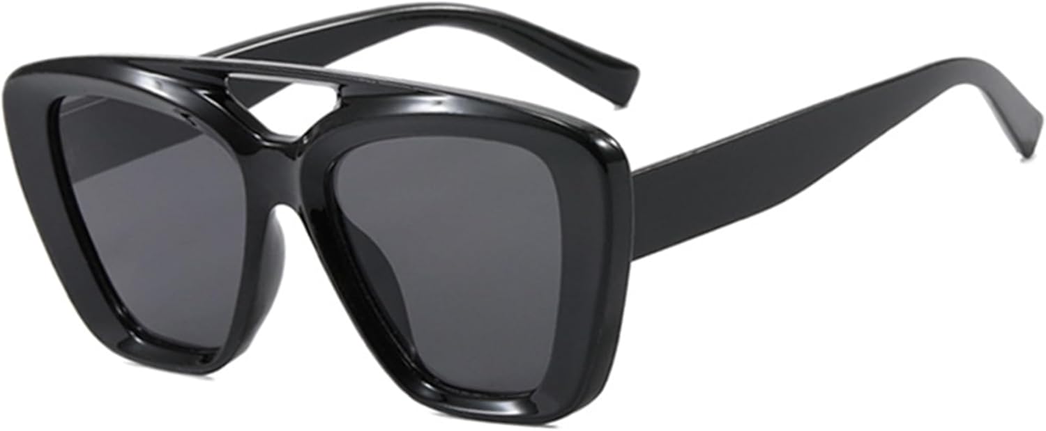 bullabulling Винтажные солнцезащитные очки «кошачий глаз» с двойным лучом, увеличенного размера, для женщин, модные солнцезащитные очки с градиентным переходом, сексуальные очки для вечеринок, C1
bullabulling Винтажные солнцезащитные очки «кошачий глаз» с двойным лучом, увеличенного размера, для женщин, модные солнцезащитные очки с градиентным переходом, сексуальные очки для вечеринок, C1