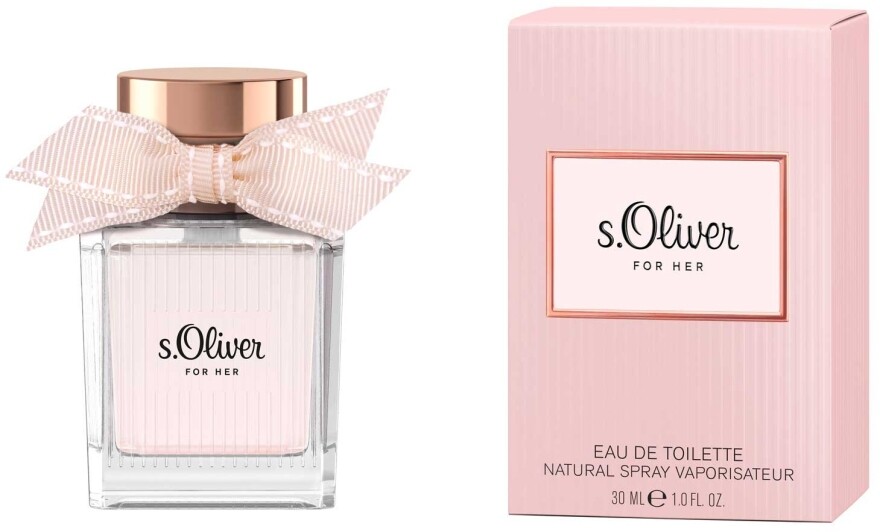 Туалетная вода S.Oliver For Her
Туалетная вода S.Oliver For Her