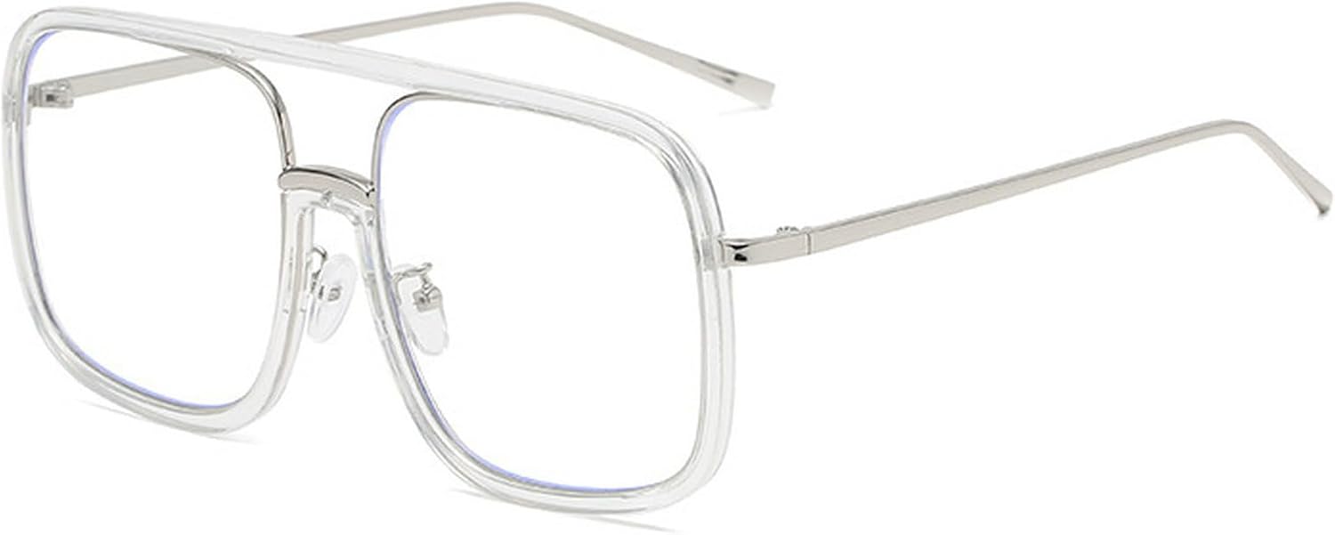 Модные большие квадратные солнцезащитные очки для женщин и мужчин в стиле ретро, солнцезащитные очки-щитки с градиентным переходом, защита от УФ-излучения UV400 mincl, Clear
Модные большие квадратные солнцезащитные очки для женщин и мужчин в стиле ретро, солнцезащитные очки-щитки с градиентным переходом, защита от УФ-излучения UV400 mincl, Clear