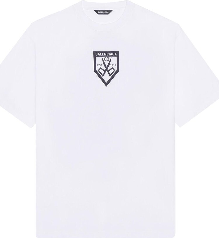 Футболка Balenciaga Scissors Flatground T-Shirt White/Black, черный
Футболка Balenciaga Scissors Flatground T-Shirt White/Black, черный