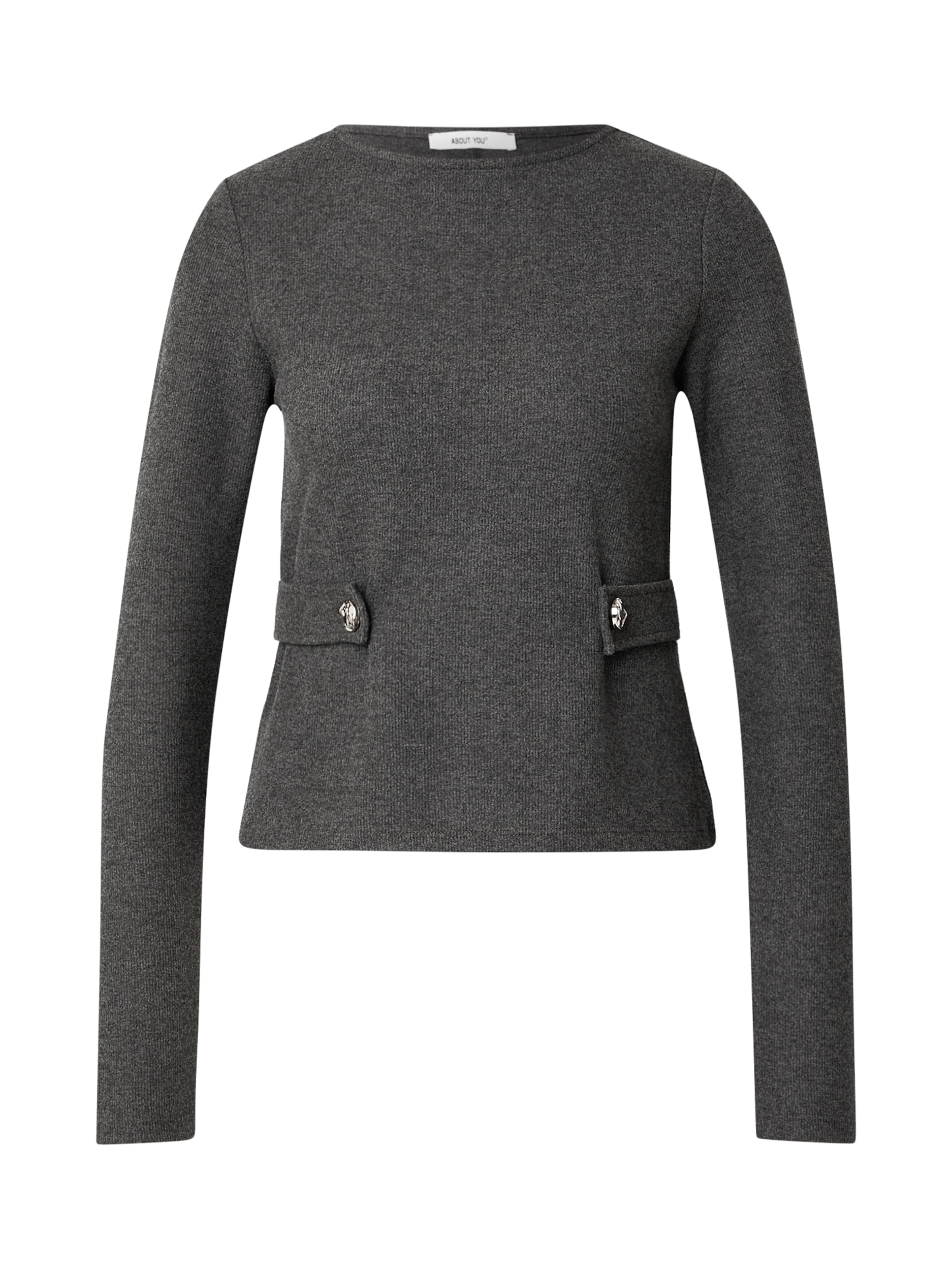 ABOUT YOU Лонгслив 'Mala' в цвете Anthracite
ABOUT YOU Лонгслив 'Mala' в цвете Anthracite