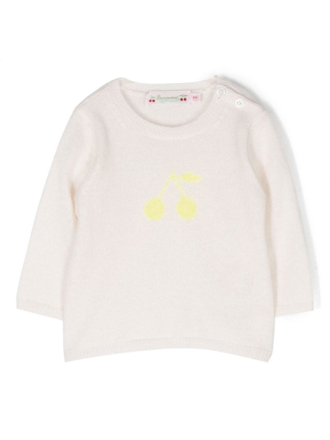 Bonpoint толстовка с принтом, нейтральный цвет
Bonpoint толстовка с принтом, нейтральный цвет