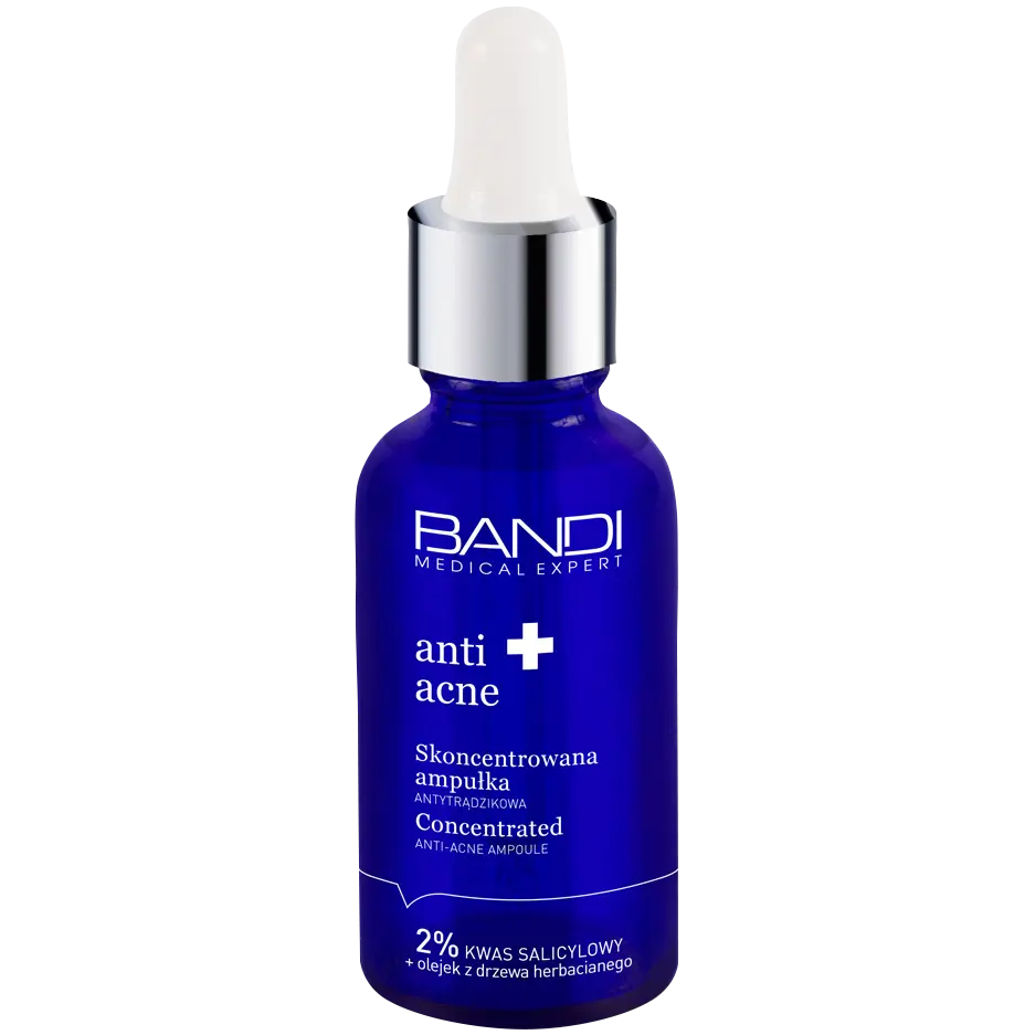 Bandi Anti Acne концентрированная ампула для лица против прыщей, 30 мл
Bandi Anti Acne концентрированная ампула для лица против прыщей, 30 мл