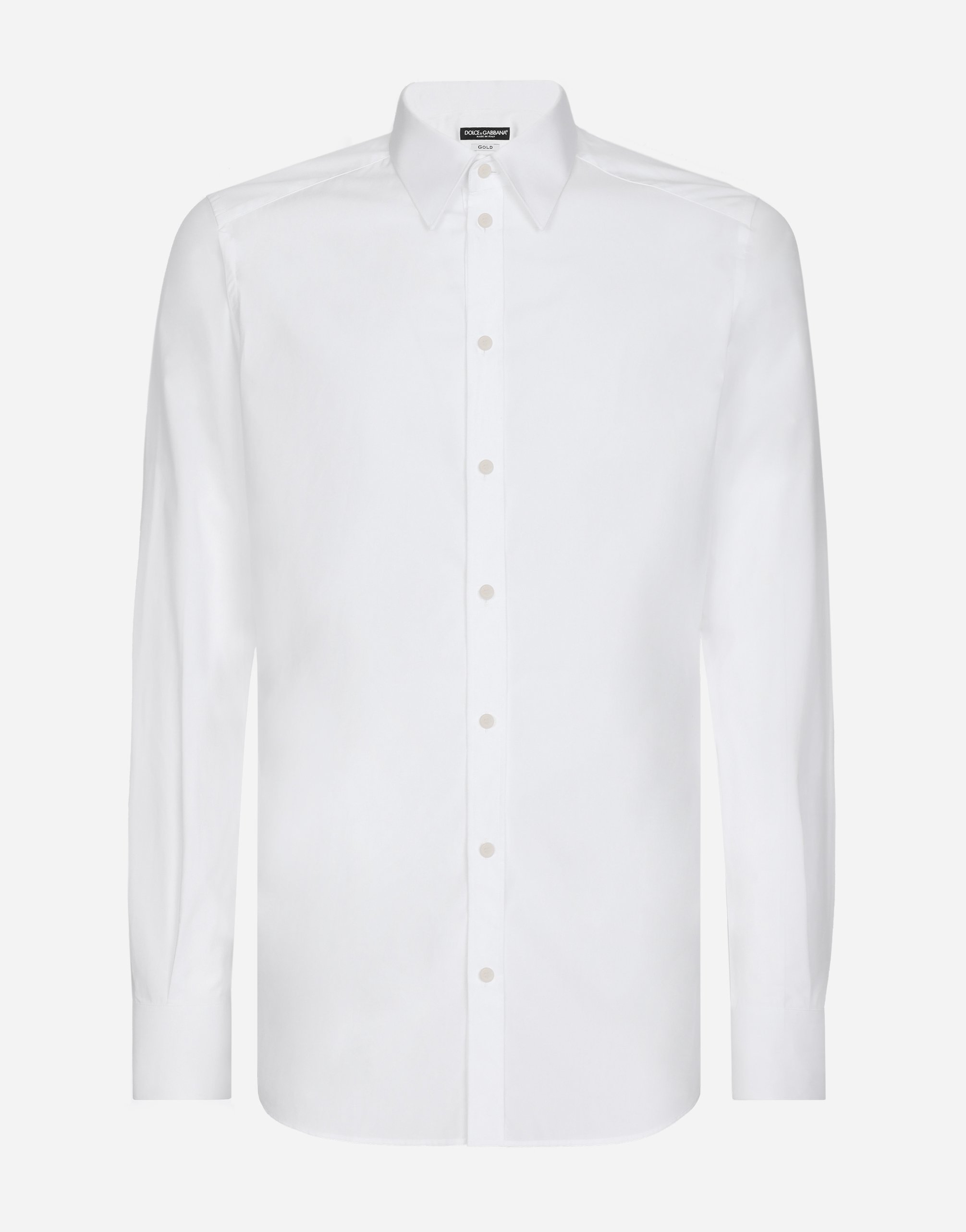 Рубашка gold-fit из хлопка Dolce & Gabbana, белый
Рубашка gold-fit из хлопка Dolce & Gabbana, белый