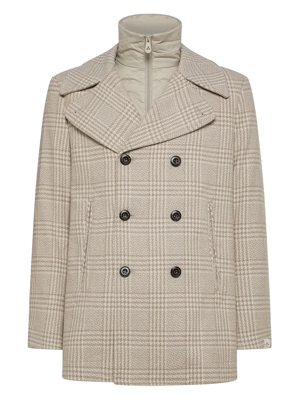 Двубортное пальто в клетку Peuterey, нейтральный
Двубортное пальто в клетку Peuterey, нейтральный