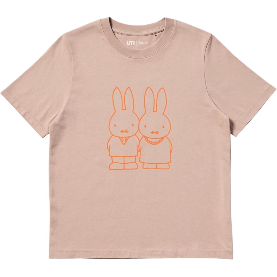 Футболка Miffy X Miffy женская beige UNIQLO, бежевый
Футболка Miffy X Miffy женская beige UNIQLO, бежевый