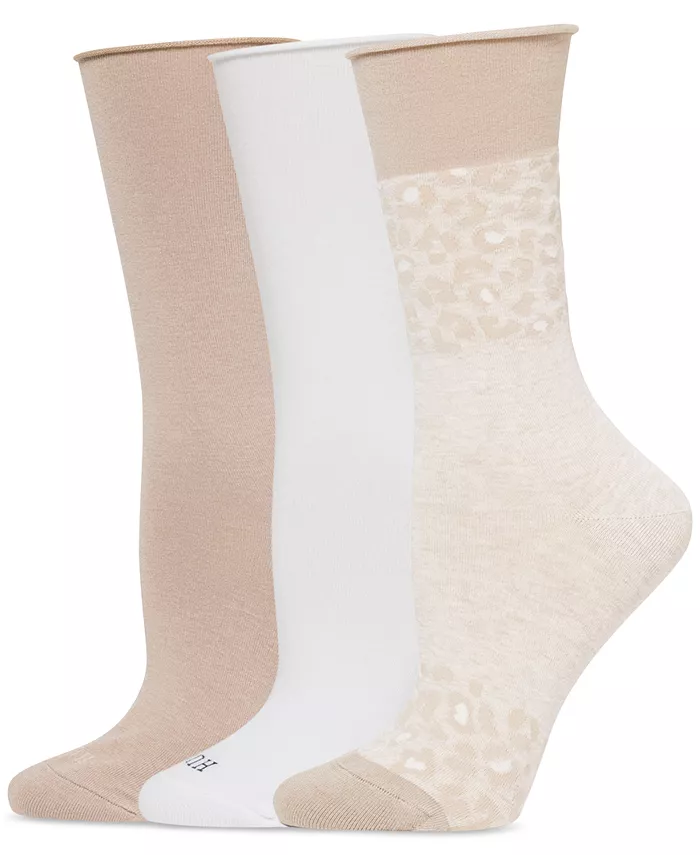 Женские носки Roll Top, 3 пары Hue, коричневый/бежевый
Женские носки Roll Top, 3 пары Hue, коричневый/бежевый