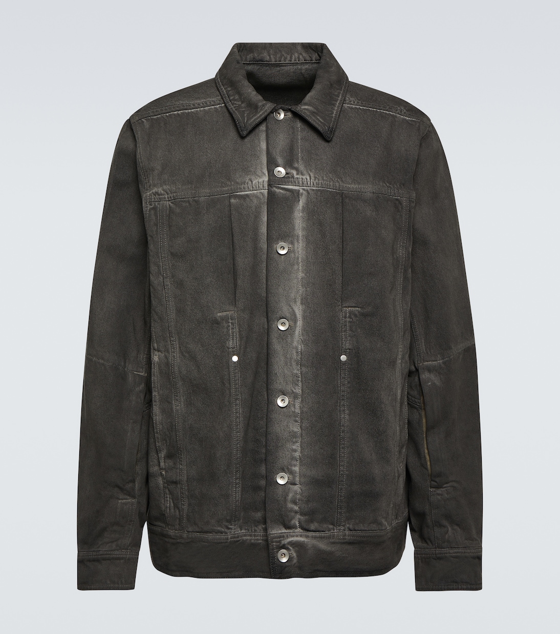 Джинсовая куртка Sphinx Jumbo Worker Rick Owens, Dark Dust
Джинсовая куртка Sphinx Jumbo Worker Rick Owens, Dark Dust