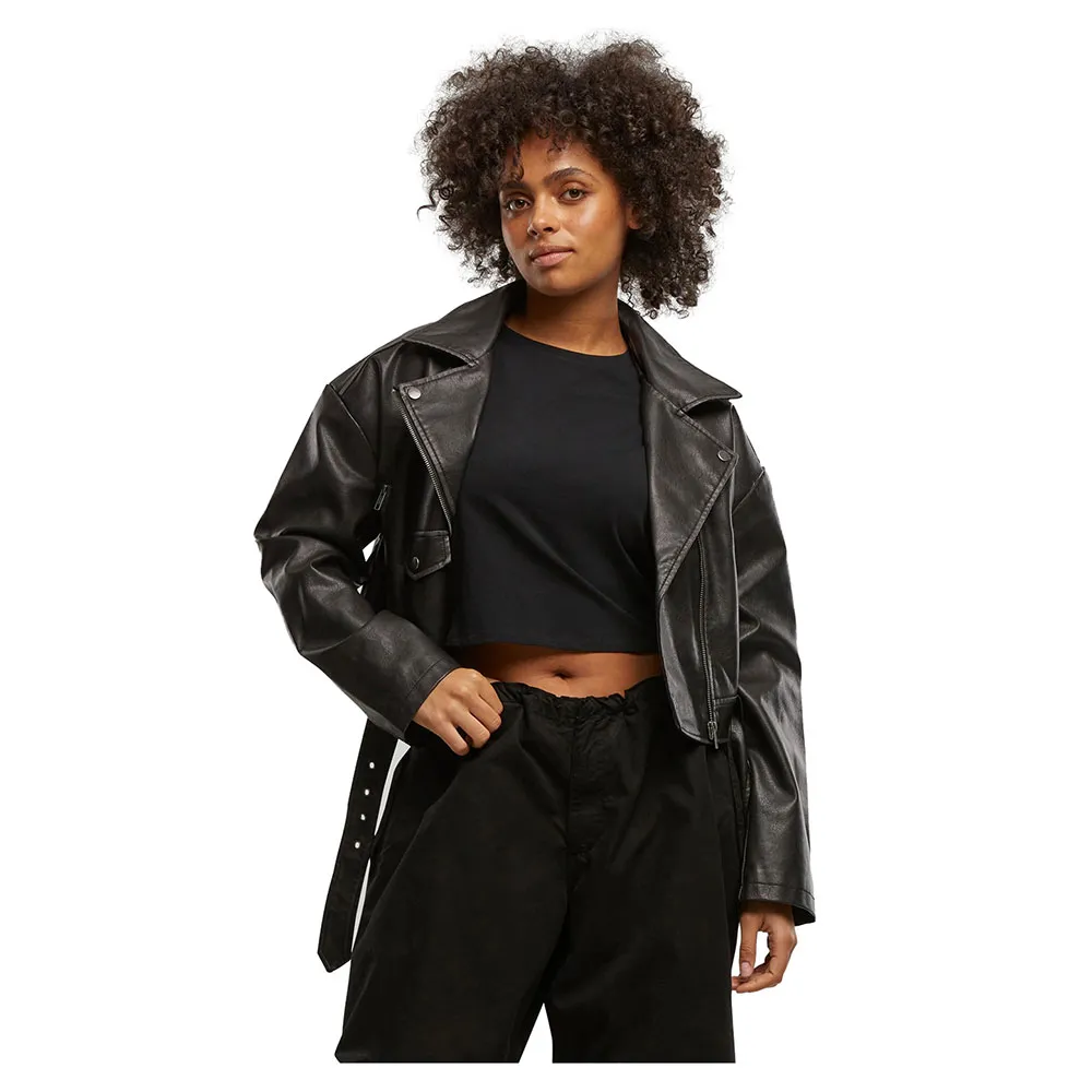 Куртка Urban Classics Vintage leather, черный
Куртка Urban Classics Vintage leather, черный