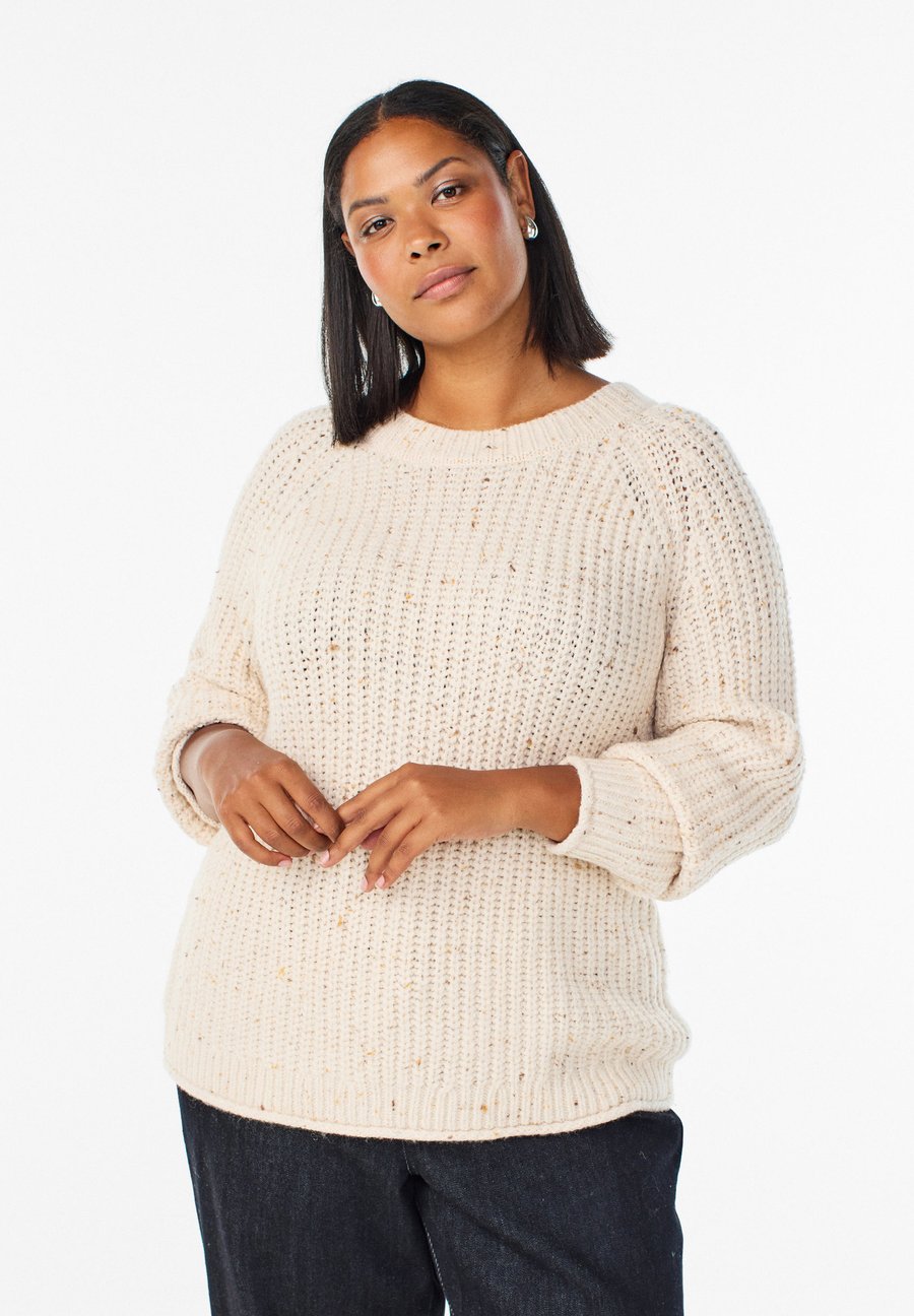 Джемпер Zizzi Jumper, Birch Comb/Mottled Beige
Джемпер Zizzi Jumper, Birch Comb/Mottled Beige