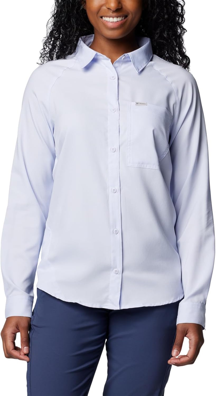 Женская рубашка Columbia Anytime Lite с длинным рукавом, Snowdrift
Женская рубашка Columbia Anytime Lite с длинным рукавом, Snowdrift
