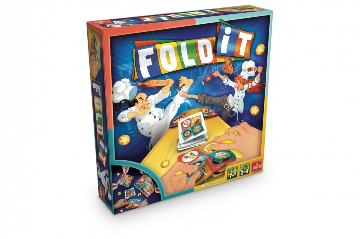 Fold IT, аркадная игра, Goliath Games
Fold IT, аркадная игра, Goliath Games