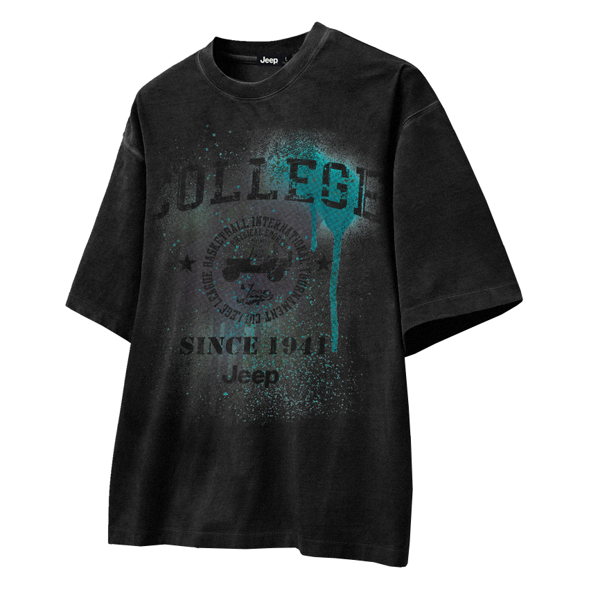 Футболка Yao Series унисекс Jeep, черный
Футболка Yao Series унисекс Jeep, черный