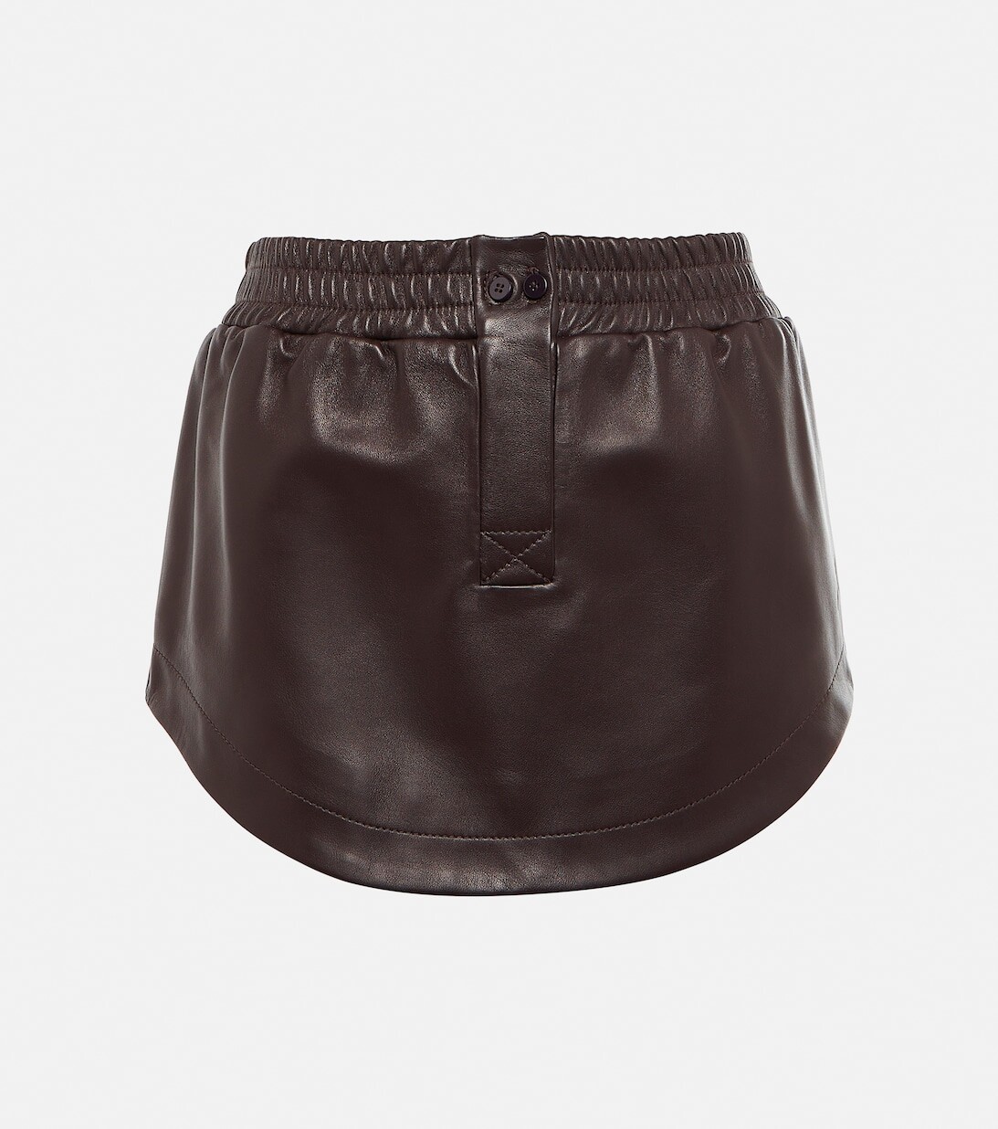 Кожаная мини-юбка THE ATTICO, коричневый
Кожаная мини-юбка THE ATTICO, коричневый